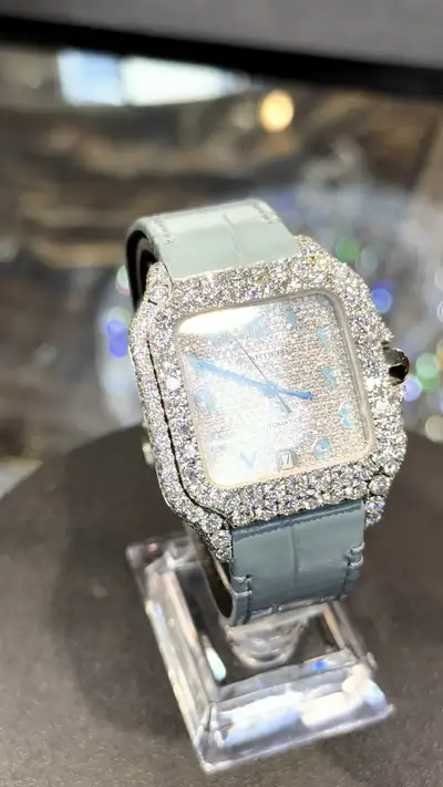 Cartier Santos De Cartier BABY BLUE VVS