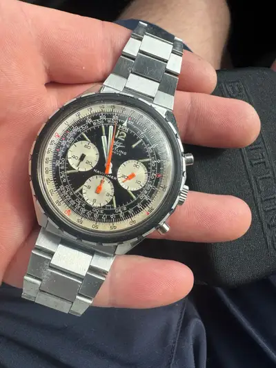 Breitling Men’s navitimer 816 from wind