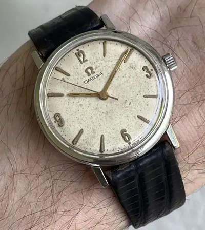 Omega 1960sCal 601 Cardinal Numbers Military