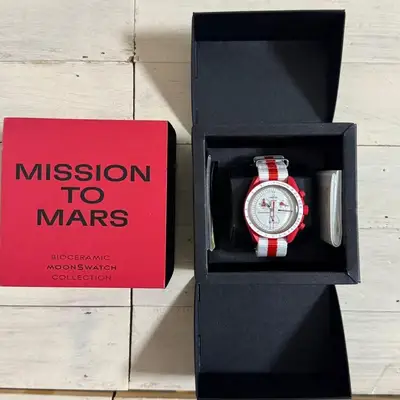 Omega x Swatch Speedmaster MISSION TO