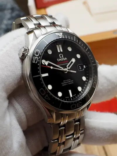Omega Seamaster 300 Black Ceramic Bezel