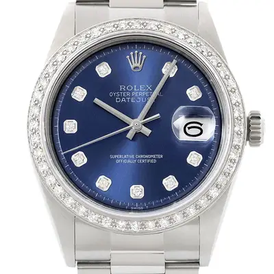 Rolex Datejust 18K White Gold SS