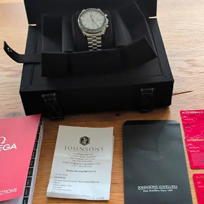 Omega Speedmaster Chronograph Steel Bracelet
