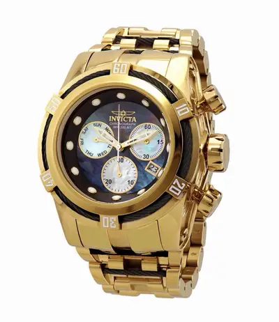 Invicta BOLT ZEUS GOLD PLATED Chronograph