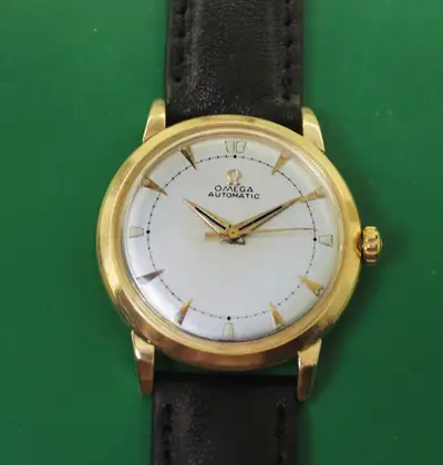 Omega 14k Solid Gold Pre Seamaster