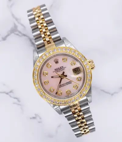 Rolex Datejust Pink MOP Bezel