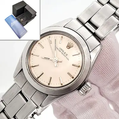 Rolex Oyster Perpetual 6618 Silver Steel