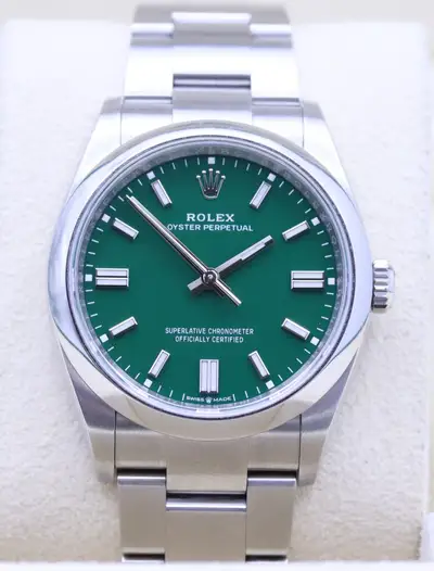Rolex Oyster Perpetual 36 Green 126000