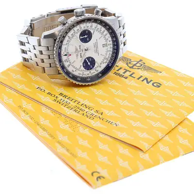 Breitling Navitimer 05 A23330 Silver;Black Chronograph