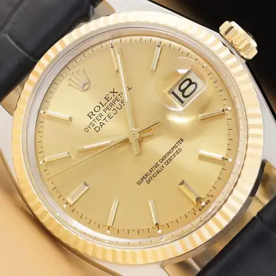 Rolex DATEJUST 1601 14K YELLOW GOLD