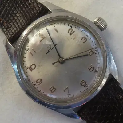 Rolex Oyster ref.4463 steel case screw