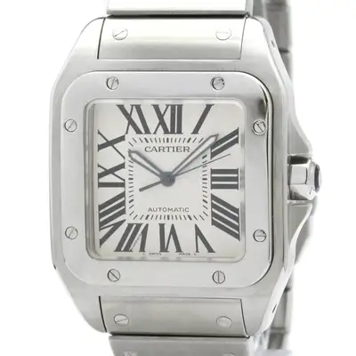 Cartier Santos 100 Stainless Steel W200737G