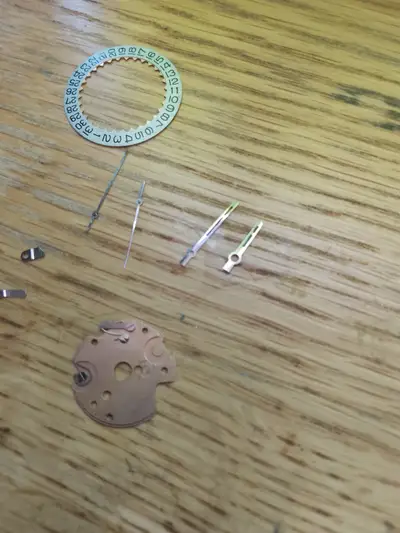 Omega Seamaster Case And Parts Working