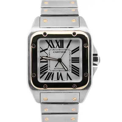 Cartier Santos 100 XL TWO-TONE Stainless