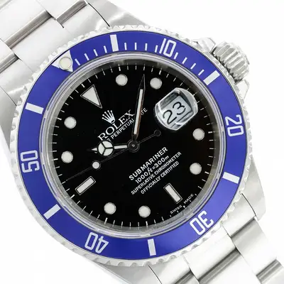 Rolex Submariner Date Steel Blue Insert