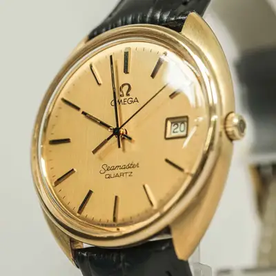 Omega Seamaster Cal.1342 TOOL.106 Push Gold
