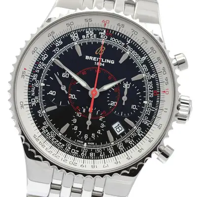 Breitling Navitimer A23350 Black Silver TO33110256