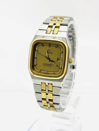 Omega [Near Omega Seamaster Cal.1380 Gold Square