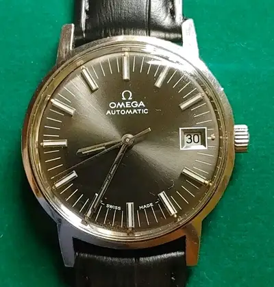 Omega Seamaster Date w/ Charcoal Fully