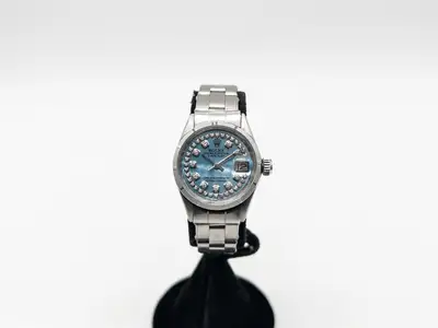 Rolex Estate $9000 ROLEX DATEJUST BLUE MOP