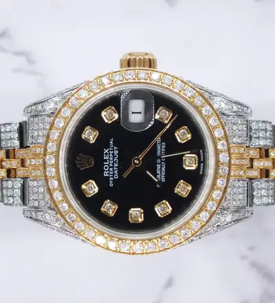 Rolex 6917 Steel Gold Rolex Datejust Black