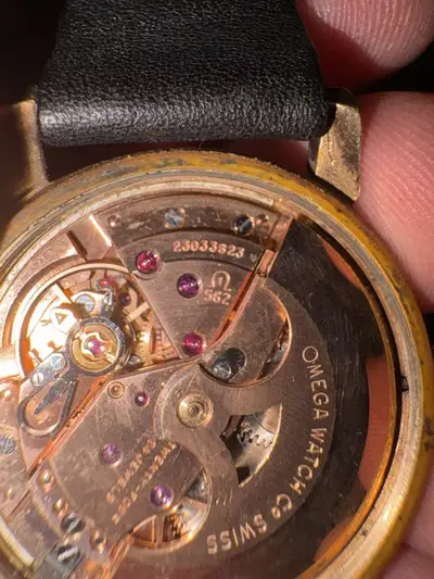 Omega 9k 9ct Solid Gold Omega Seamaster