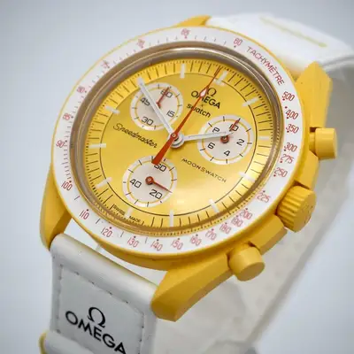Omega Swatch Speedmaster Moonwatch