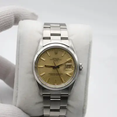 Rolex Oyster Perpetual Stainless Steel Batton