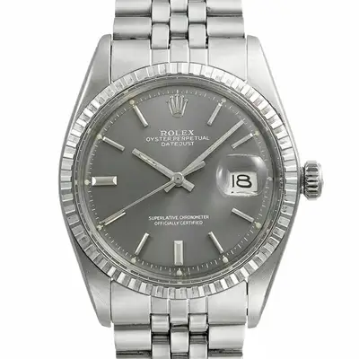 Rolex Datejust 1603 Gray Case Size
