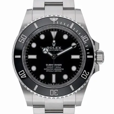 Rolex Rolex Submariner 124060 with 41mm Oystersteel case and Black dial. New/Unworn.