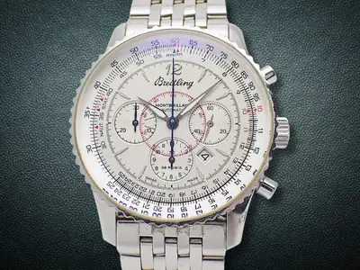 Breitling Navitimer Montbrillant A41330 SS Silver
