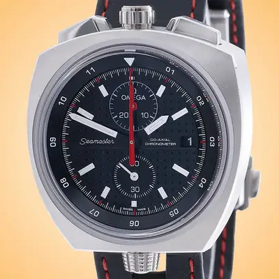 Omega Seamaster Bullhead Chronograph Stainless Steel