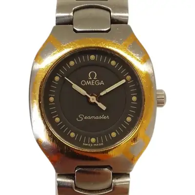 Omega Seamaster Polaris SS/K18 Silver Gold