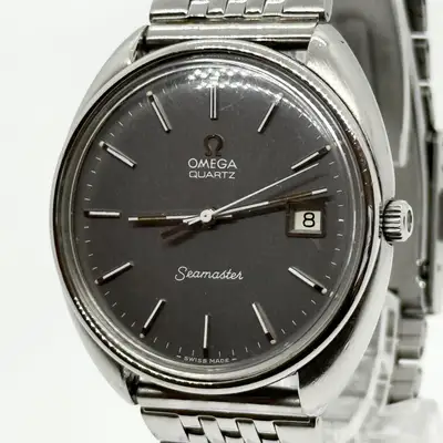 Omega Seamaster Gray QZ Working