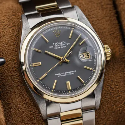 Rolex Datejust Grey Oyster Bracelet Ref