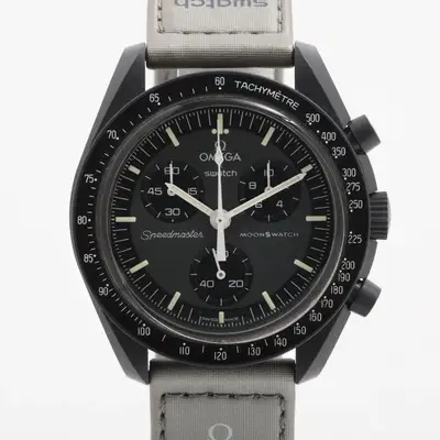 Omega x swatch Speedmaster missions Toe