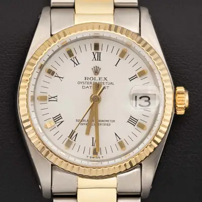 Rolex Datejust 6824 Two-Tone Oyster White