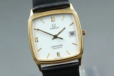 Omega 【Exc+5】 OMEGA Seamaster 1430 White Gold