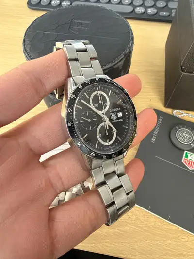 TAG Heuer Carrera Chronograph Black CV2010