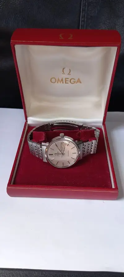 Omega seamaster day date stainless Steel