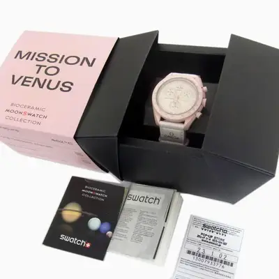 Omega Good ◇OMEGA×swatchMISSION TO VENUS Speedmaster Moon