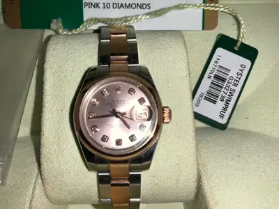Rolex ’s Rolex datejust rose gold and