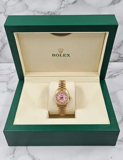 Rolex Datejust 6917 Pink in Solid
