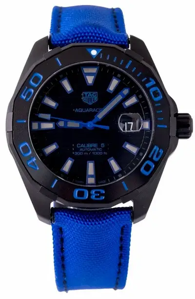 TAG Heuer Aquaracer Carrera Blue Nylon