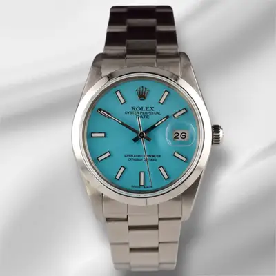 Rolex Date Baby Oyster Steel 15000