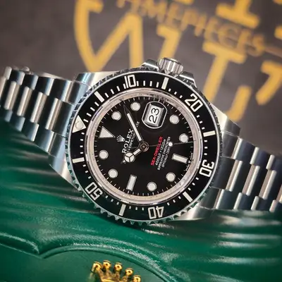 Rolex ROLEX SEA-DWELLER 126600 STAINLESS 43MM 50TH ANNIVERSARY CERAMIC B&P