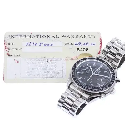 Omega Speedmaster 3510.5 Black Chronograph