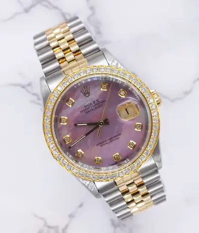 Rolex Oyster Perpetual Datejust Pink MOP