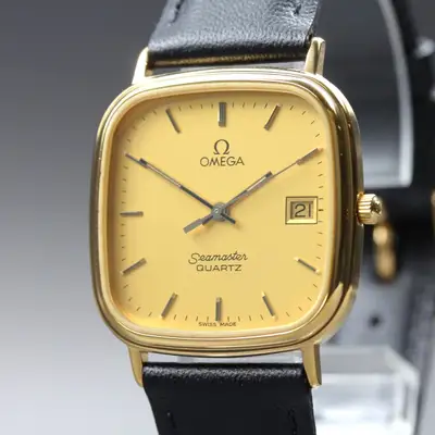 Omega Seamaster Cal.1430 Gold Date Near