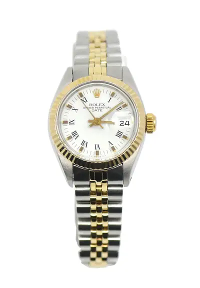 Rolex Oyster Perpetual Date 18K/Stainless Steel